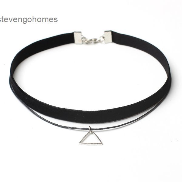 neckband 2019 new accessories: korean cashmere short choker necklace set, collar collar, female, Silver